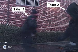 Überfall auf Haspa-Kunden in Hamburg-Fuhlsbüttel