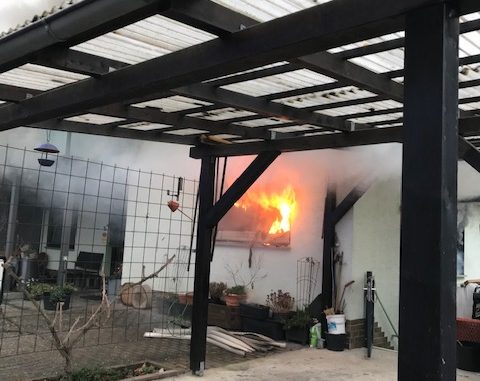 Wohnungsbrand in Mehrfamilienhaus in Diez